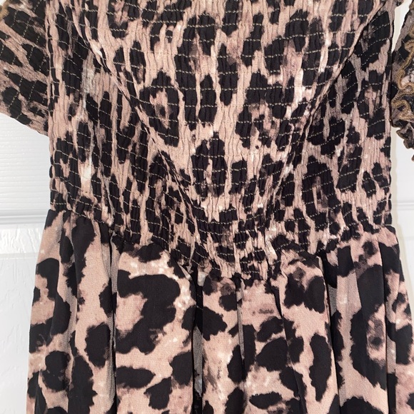 Leopard High/Low Maxi Dress - Picture 6 of 6